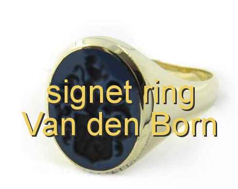 signet ring Van den Born