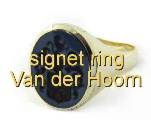 signet ring Van der Hoorn