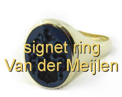 signet ring Van der Meijlen