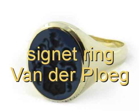 signet ring Van der Ploeg