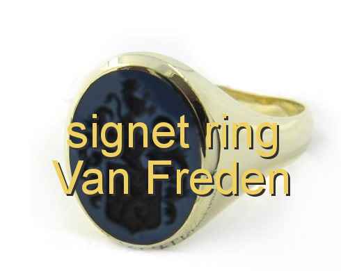 signet ring Van Freden