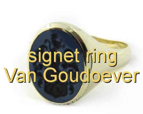 signet ring Van Goudoever