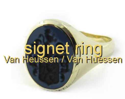 signet ring Van Heussen / Van Huessen