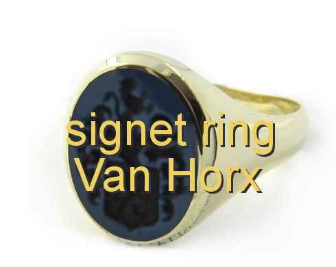 signet ring Van Horx