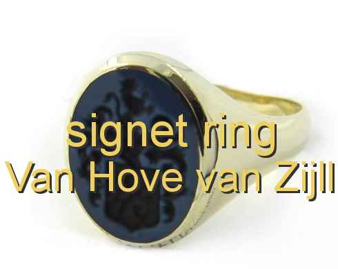 signet ring Van Hove van Zijll