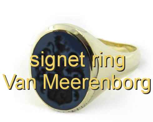 signet ring Van Meerenborg