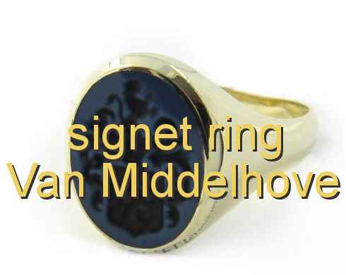 signet ring Van Middelhove