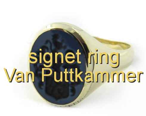 signet ring Van Puttkammer