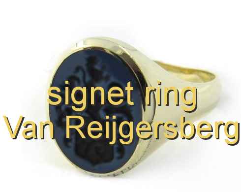 signet ring Van Reijgersberg