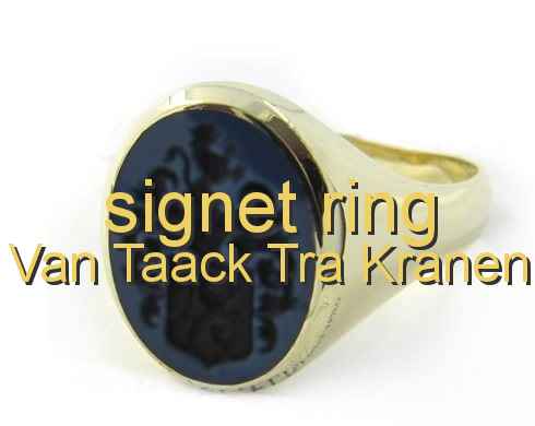 signet ring Van Taack Tra Kranen