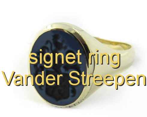 signet ring Vander Streepen