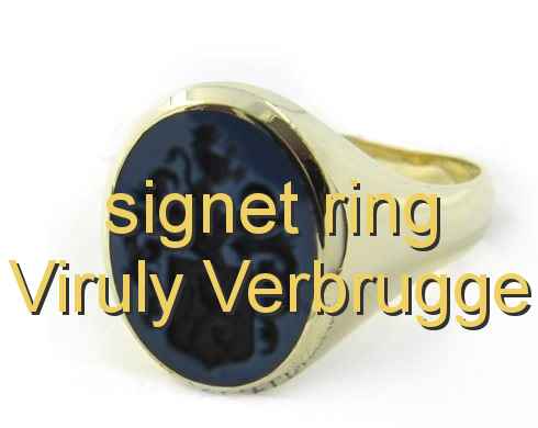 signet ring Viruly Verbrugge