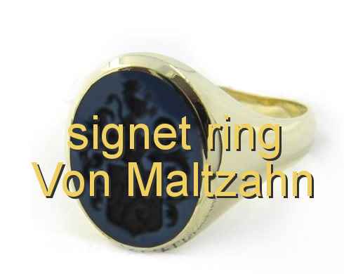 signet ring Von Maltzahn