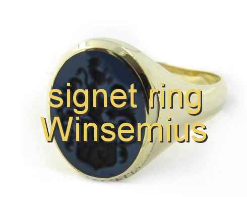 signet ring Winsemius