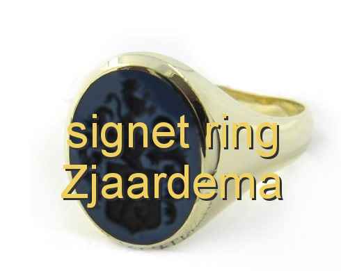 signet ring Zjaardema